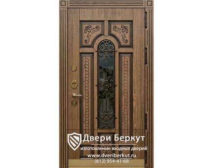 Уличная входная дверь с влагостойким МДФ